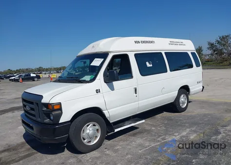 2012 Ford E-250 Commercial z USA, uszkodzony, nr VIN 1FTNS2EW4CDA04882